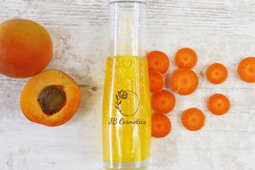 Huile sublimatrice de Bronzage Carotte & Abricot